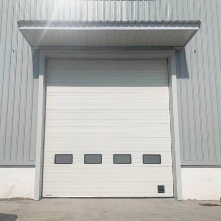 50 cm thick insulation and security industrial steel sliding doors for automotive factories