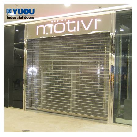 Integrated services for the production, installation, and sales of crystal roller shutter doors in Yuou Door Industry