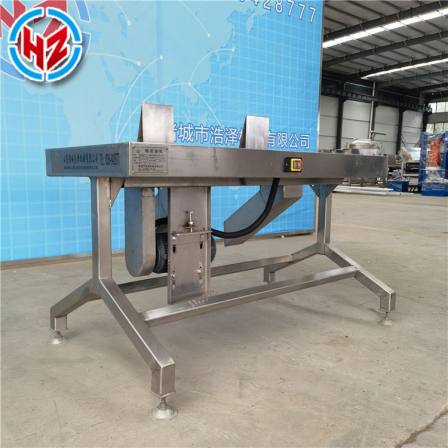 Haoze chicken and duck stainless steel gizzard peeling machine, poultry slaughtering equipment, automation, goose gizzard peeling machine, customized processing