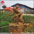 Agricultural Sightseeing Grass Sculpture Straw Art Exhibition Customized Farmer Harvest festival Agricultural Culture Exhibition Company