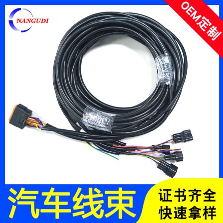 Customized RVV10 * 0.5 multi-core wire DJ7261A-26P plug multi head wire harness processing for parameter transmission car line