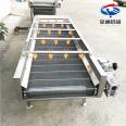 Rice dumplings leaf cleaning machine Reed leaf desilting assembly line Lotus leaf cleaning equipment to remove insect eggs Spider web