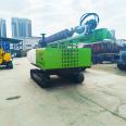 High Torque Mountain Photovoltaic Pile Driver High and Low Return Yuchai 85 Temperature Control Engine Multipurpose Full Hydraulic Drilling Machine