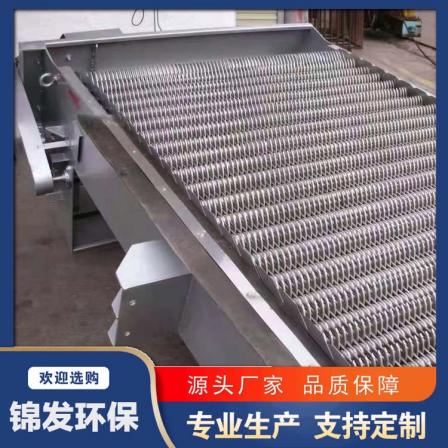 Stainless steel toothed rake type grille cleaning machine Rotary rake type mechanical grille cleaning machine Tailored trash racks as needed