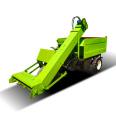 Diesel manure cleaning truck for pushing cow manure, self-propelled manure cleaning truck, five square manure collection truck for raising beef cattle in pens