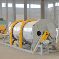 A dedicated dryer with an hourly output of 20 tons of European licorice residue supports gas oil, biomass particles, coal, and wood gas heating