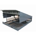 Reggieden axle tank car vertical detachable vertical tailgate loading and unloading platform