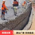 Use of galvanized gabion mesh for river slope protection, slope protection, and other anti explosion shock wave municipal engineering