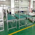 Shanchang Workbench Industrial Aluminum Profile Customization Double Speed Chain Conveyor Line Assembly Production Line Operation Platform