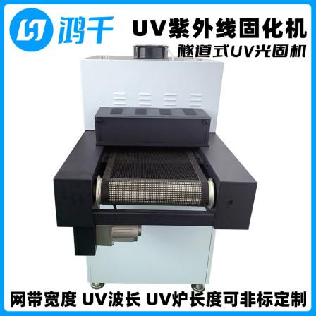 Large UV curing machine mercury lamp hardening assembly line equipment UV tunnel furnace glue ink drying and curing machine