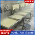 Small manual Rolls of dried bean milk creams production line full set of rural bean products processing plant