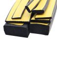 EPDM distribution box cabinet sealing strip EPDM single sided adhesive self-adhesive rubber strip, semi circular rubber strip 10 * 2mm