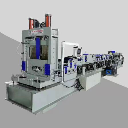 Customized one click replacement C-type steel machine, fully automatic C-type purlin pressing tile mold cutting and punching equipment
