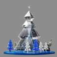 Zuofan Diamond Christmas Tree Sales Support Customized 3m-25m Christmas Decoration with Pictures and Samples