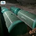 Internally reinforced integrated septic tank, buried fiberglass fire water tank, oil separation tank, Casano Environmental Protection