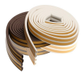 Wooden door anti-collision foam sealing strip EPDM self-adhesive foam strip D-type sound insulation sealing strip