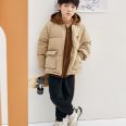 Online celebrity brand children's clothing source Leguoguo down jacket children's autumn and winter jacket wholesale 90 down Korean version cotton jacket