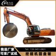 WJ-180 Excavator with Saw Blade Rock Saw Excavator with Saw Stone Machine Modified to Large Disk Saw in Mining, China Delida