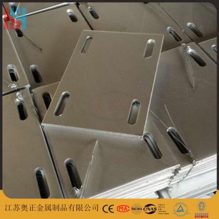 Xilida corrosion-resistant, acid and alkali resistant hot-dip galvanized embedded plate Q235B corner code embedded iron plate curtain wall accessories