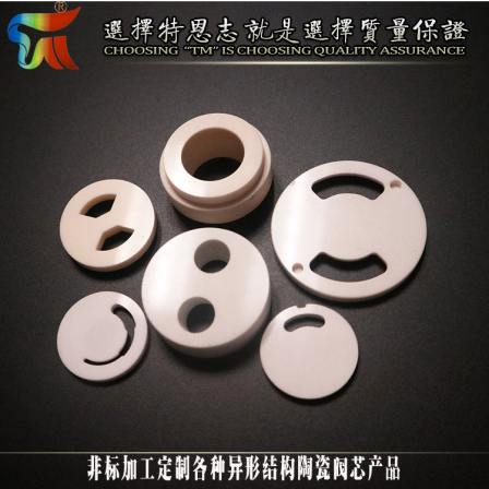 High wear-resistant and antioxidant ceramic valve core processing sealing parts manufacturer directly sells Teenzhi