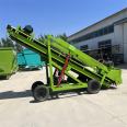 Grass picking machine for the cattle and sheep farm's green storage tank, automatic feeding and grass grabbing truck for the green storage grass picking machine