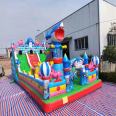 Children's inflatable castle indoor and outdoor trampoline small amusement park mischievous castle amusement equipment