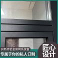 Lockwood aluminum bridge cutoff aluminum doors and windows, new anti-theft windows, double glazed system windows, shipped nationwide