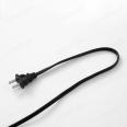 American standard polarity plug connection cable SPT-1 18 # 0.824 square parallel power cord black and white