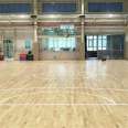 Yue Bo School Basketball Gymnasium Special Solid Wood Sports Wood Flooring Basketball Gymnasium Sports Floor