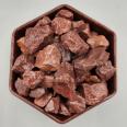 Wholesale of manufacturer's terrazzo, carmine, red gravel, paving adhesive, permeable floor aggregate, red gravel