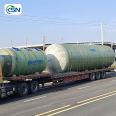 Fiberglass septic tank, mechanical winding, sewage sedimentation tank, 75 cubic meters, long service life, customizable