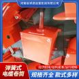 Spring type cable drum gantry crane, electric walking, retracting and releasing, reel rope, strip shaped