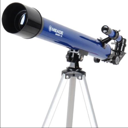 MEADE 50AZ Astronomical Telescope High Definition, High Power Stargazing, Low Light Night Vision for Students and Children Beginner's Guide