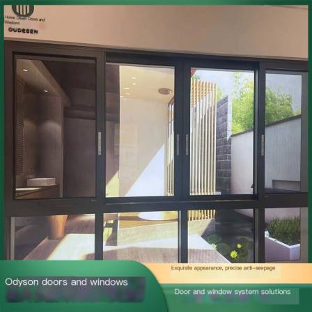 Odyson aluminum alloy bridge cutoff doors and windows, silent windows for commercial use, multi-layer soundproof windows, and sturdy windows