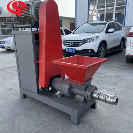 Wood Chip Extrusion Rod Making Machine Hexagonal Cylindrical Charcoal Forming Machine Large BBQ Charcoal Machine