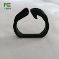 10000 hail suppression net plastic clips C hook sunshade net greenhouse film clips Durable anti-aging black net clips