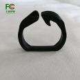 Easy to install hail suppression net clip C hook sunshade net greenhouse film plastic clip durable anti-aging black net clip