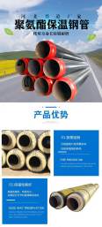 Fangda Pipeline Steel Sleeve Steel Steam Insulation Prefabricated Direct Buried Polyurethane Insulation Galvanized Iron Sheet Insulation