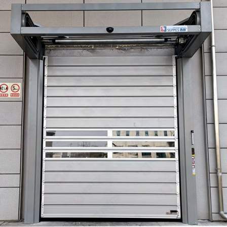 Anti theft, anti wind, automatic sensing, clean and hygienic hard fast rolling shutter door replaces the combination of fast door and lifting door