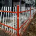 Tailong Galvanized Steel Pointed Fence School Factory Zinc Steel Fence Park Villa Spray Plastic Iron Fence