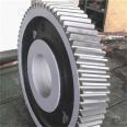 HiBanner full module straight helical gear rack wear-resistant bearing hobbing, quenching and grinding