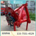 Agricultural trapezoidal trenching machine with four wheel tractor trenching machine for orchards