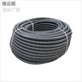 HDPE carbon corrugated pipe, ICC carbon spiral pipe, black single wall street lamp threading pipe, Xiongyun Plastic manufacturer