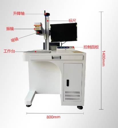 Pinhang Laser Metal Plastic 50W Laser Coding Machine Mold Engraving Saves Time and Can Print Both Sides