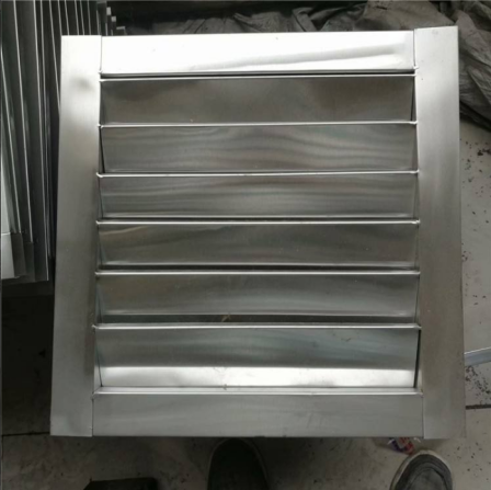 CT/DR filming room ventilation and radiation department air exchange windows wholesale radiation resistant lead louvers made of stainless steel material Bochuang