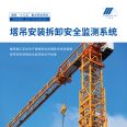 Analysis of real-time monitoring and early warning data for the installation and dismantling safety monitoring system of Zhongde An Tower Crane