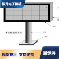 Indoor advertising LED display screen box curved appearance design supports customization based on drawings