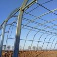 Greenhouse greenhouse installation, plastic greenhouse construction, hot-dip galvanized material with good corrosion resistance