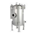 Stainless steel bag type industrial pre-treatment equipment with large flow rate multi bag filter