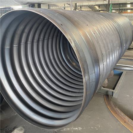 Yuanchang Hot Dip Galvanized Metal Corrugated Culvert Pipe Installation Simple and Integral Circular Custom Culvert Highway Drainage Engineering